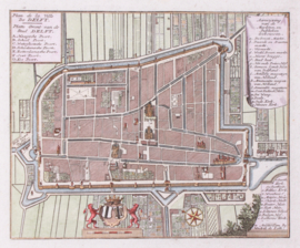 Plattegrond Delft