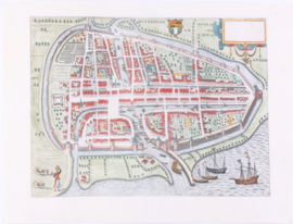 Plattegrond Rotterdam.