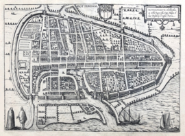 Plattegrond Rotterdam.