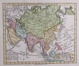 Map of Asia.