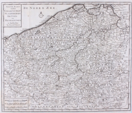 Kaart Vlaanderen