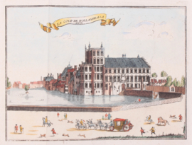 Town view of The Hague.