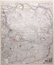 Kaart Brabant.