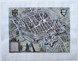 Plattegrond Groningen.