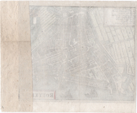 Town plan of Rotterdam.