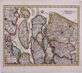 Kaartje Delftland/ Schieland