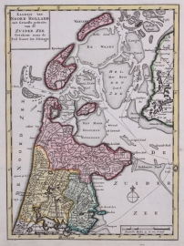 Map of North Holland.
