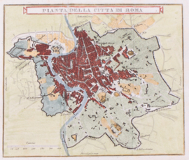 Plattegrond Rome.