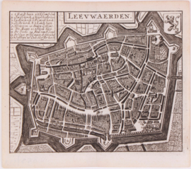 Plattegrond Leeuwarden