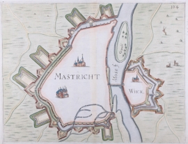 Plattegrond van Maastricht