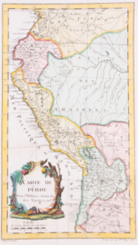 Kaart Peru.