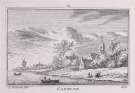 View on the village Capelle aan den IJssel.