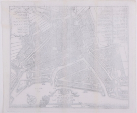 Town plan Rotterdam.