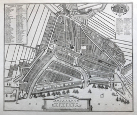 Plattegrond Rotterdam.