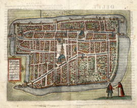 Plattegrond Delft