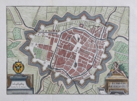 Plattegrond van Groningen