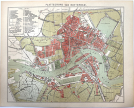 Plattegrond Rotterdam