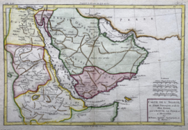 Kaart Midden Oosten.