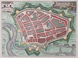 Town plan of Roermond.