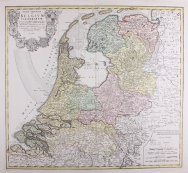 Map of Holland.