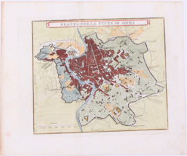 Plattegrond Rome.