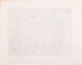 Plattegrond Leeuwarden.