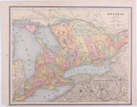 Plattegrond Quebec/ Ontario