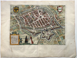 Plattegrond Groningen.