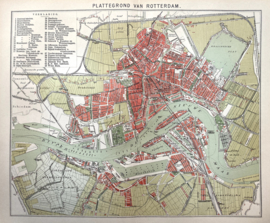 Plattegrond Rotterdam