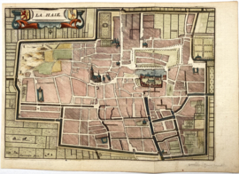 Plattegrond Den Haag.