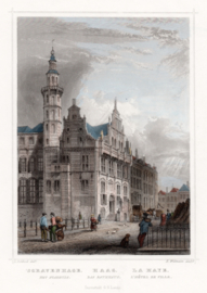 Gezicht op Den Haag.