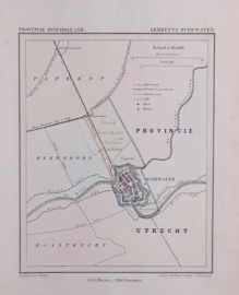 Gemeente kaartje Oudewater