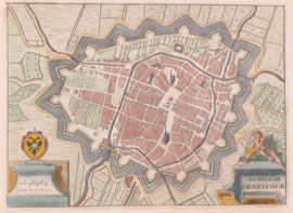 Plattegrond Groningen.