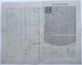 Plattegrond Rotterdam.