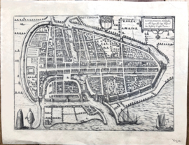 Plattegrond Rotterdam.