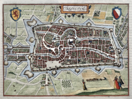 Town plan of The Hague.