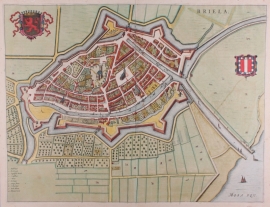 Town plan of Brielle