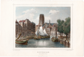 Town view of Rotterdam.