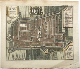 Plattegrond Delft