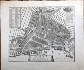 Plattegrond Rotterdam.