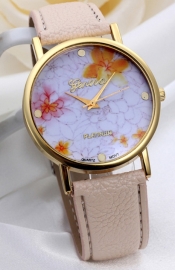Floral horloge