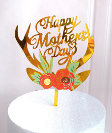 Taarttopper "Happy Mothers Day"