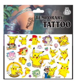 Pokémon tattoo's 3
