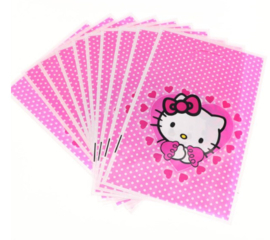 Hello Kitty traktatie zakjes (10 stuks)