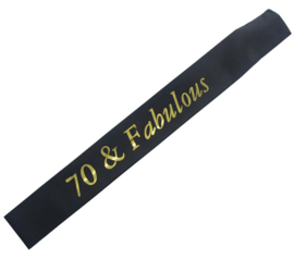 70 & FABULOUS sjerp (zwart)