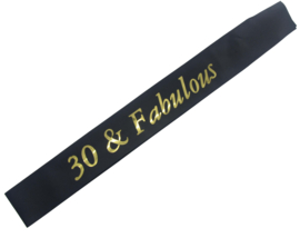 30 & FABULOUS sjerp (zwart)