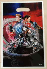 Captain America traktatie zakjes (10 stuks)