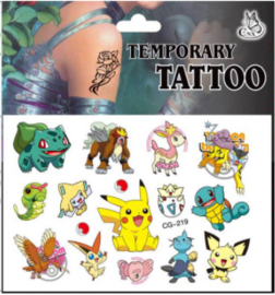 Pokémon tattoo's 1