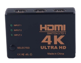 HDMI switch 4K (3 poorten)