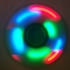 LED fidget spinner